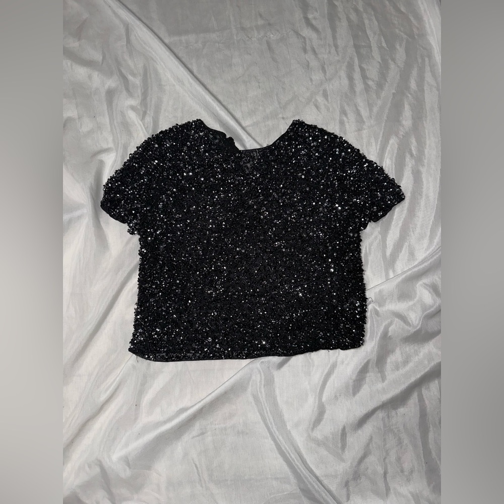 SPARKLY ASOS Mesh Crop Top BOGO-READ DESCRIPTION